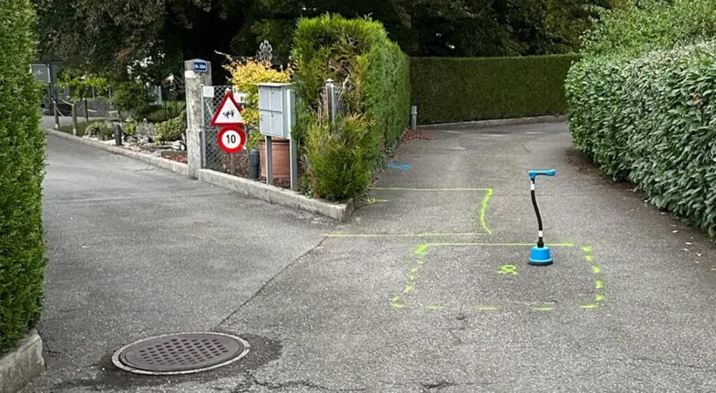 traçage réseaux eau sur Genève